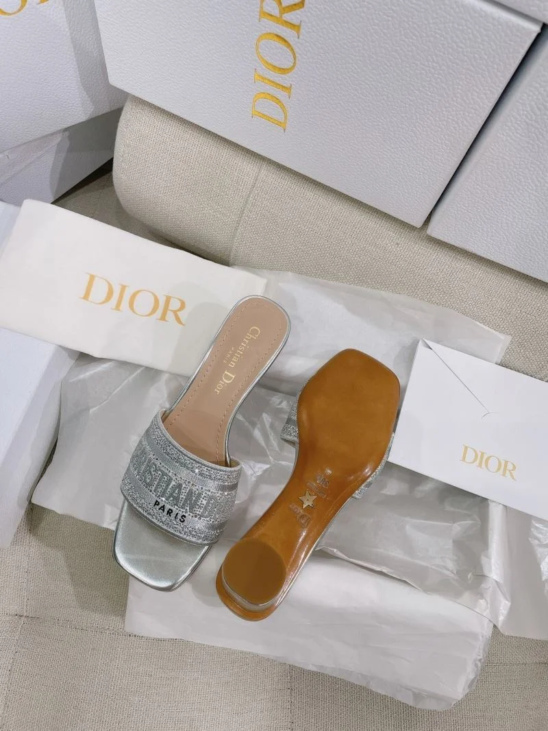 Compact Christian Dior Slippers 21861