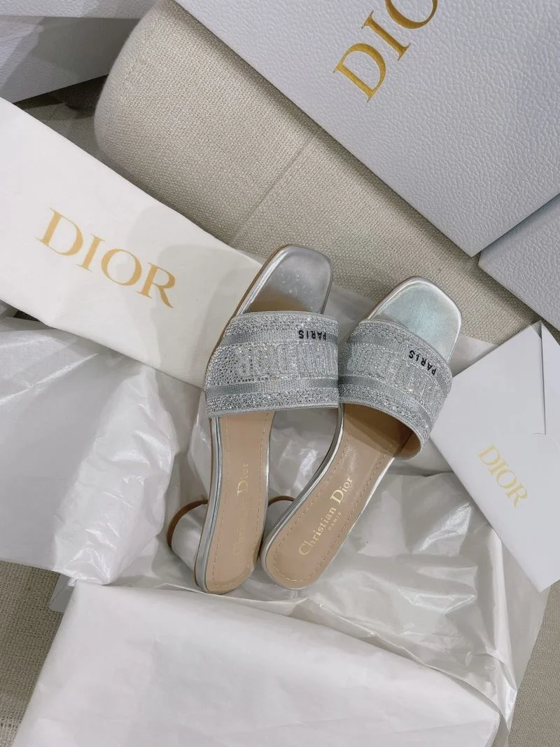 Compact Christian Dior Slippers 21861