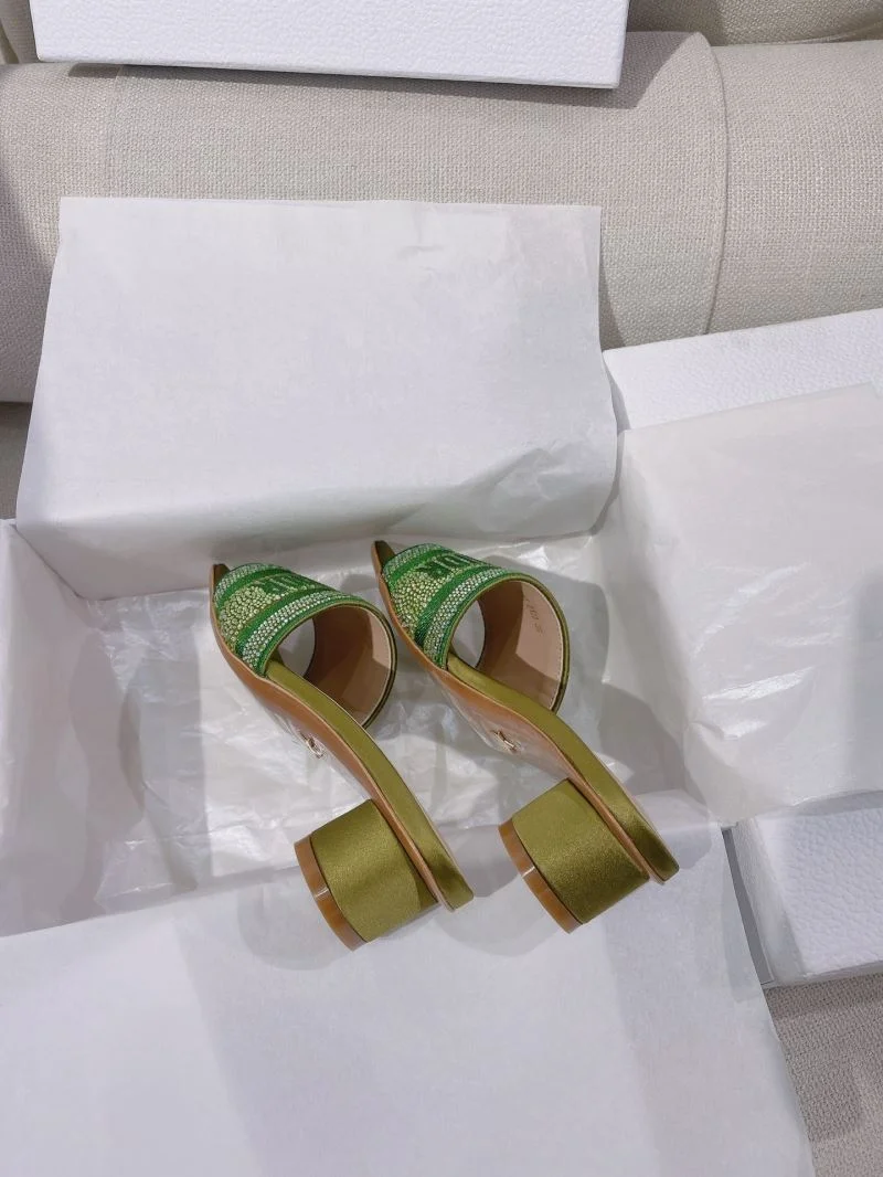 Christian Dior Slippers Elegant 21839