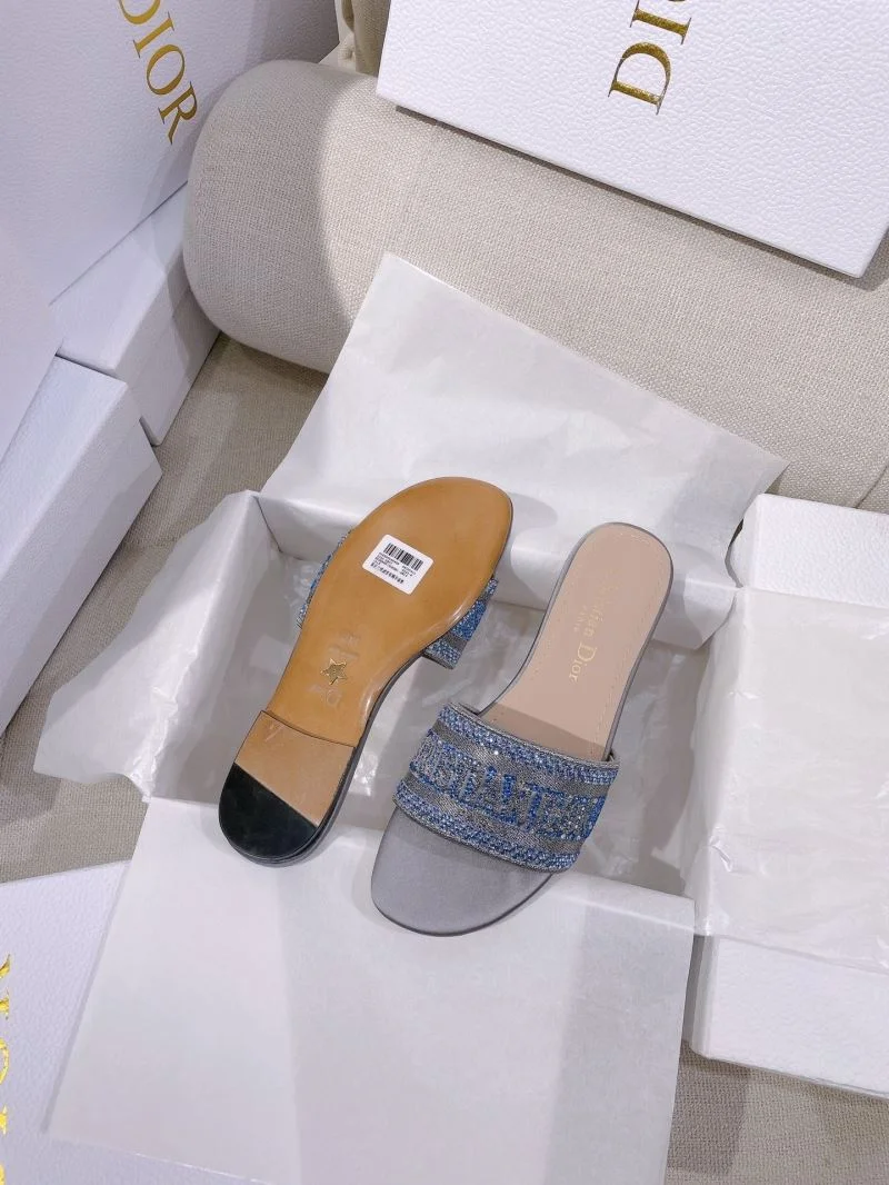 Christian Dior Slippers Colorful 21841