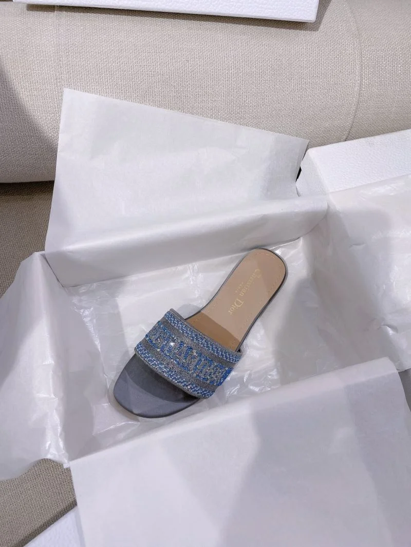 Christian Dior Slippers Colorful 21841