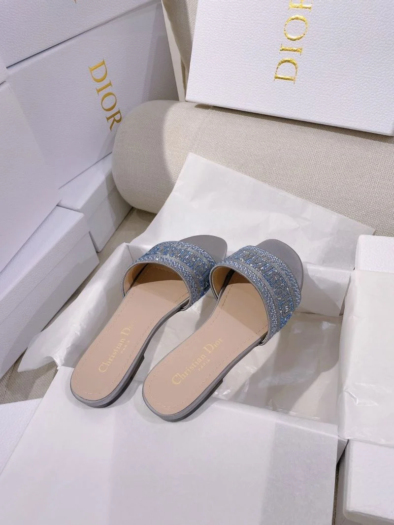 Christian Dior Slippers Colorful 21841