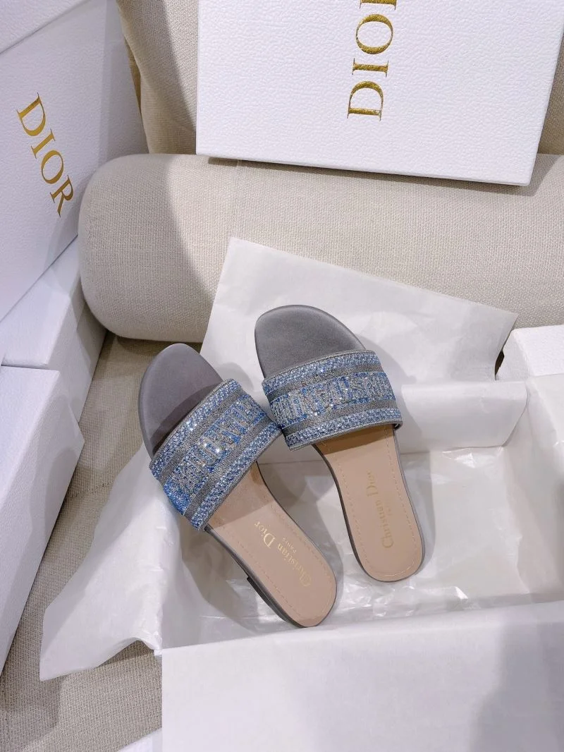Christian Dior Slippers Colorful 21841