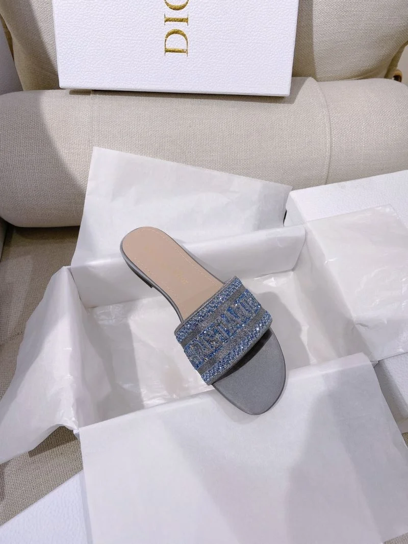 Christian Dior Slippers Colorful 21841