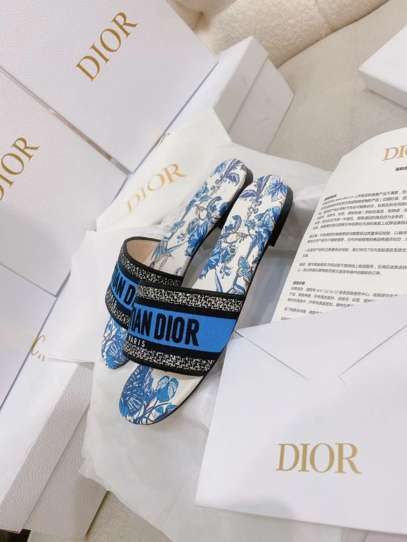 WaterResistant Christian Dior Slippers 21818