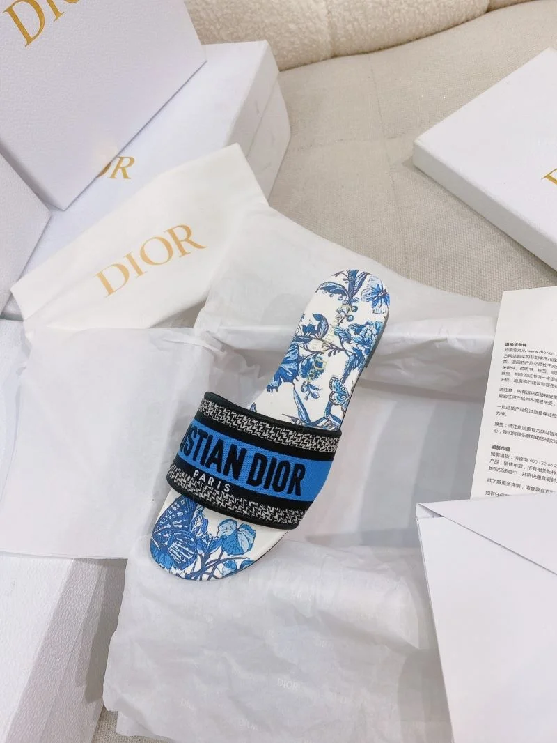 WaterResistant Christian Dior Slippers 21818