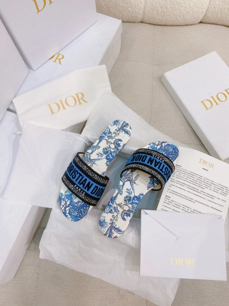 WaterResistant Christian Dior Slippers 21818