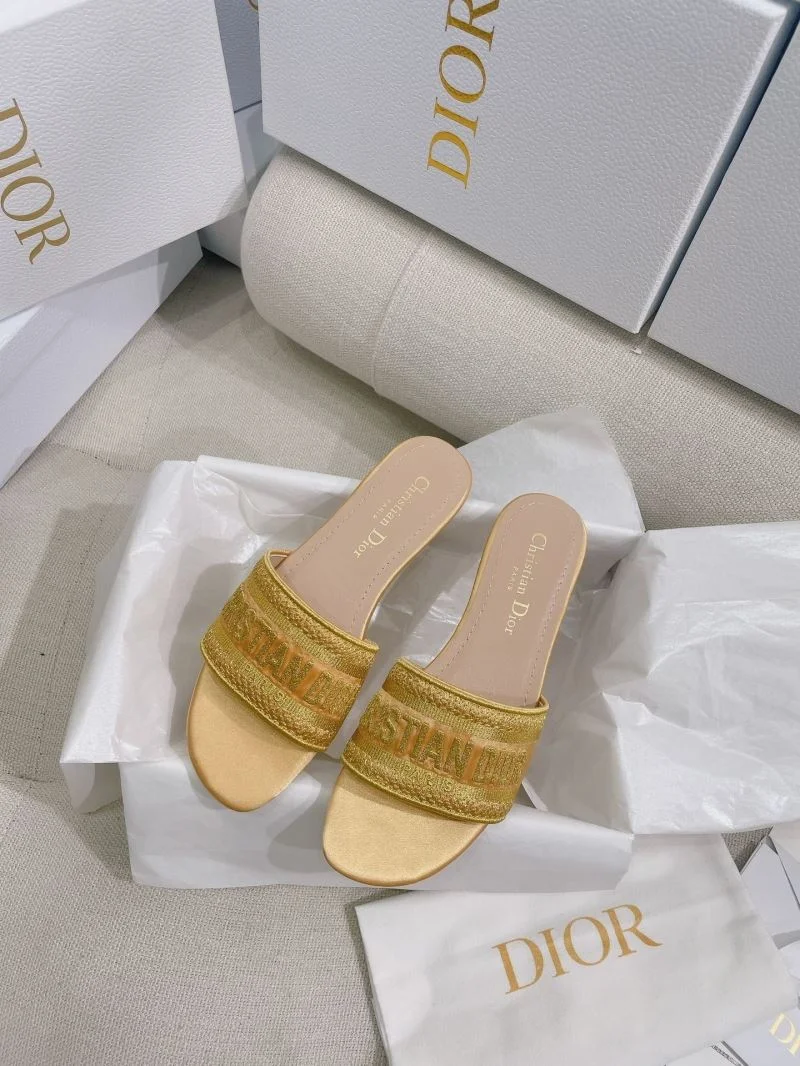 RelaxedFit Christian Dior Slippers 21816