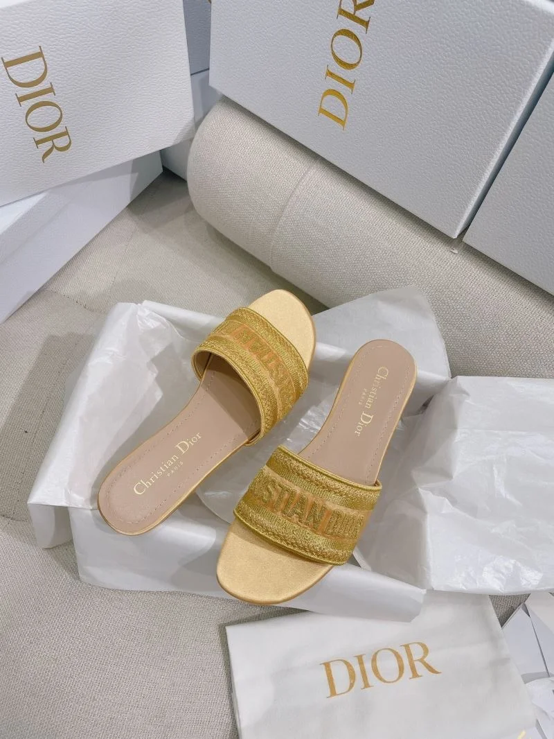 RelaxedFit Christian Dior Slippers 21816