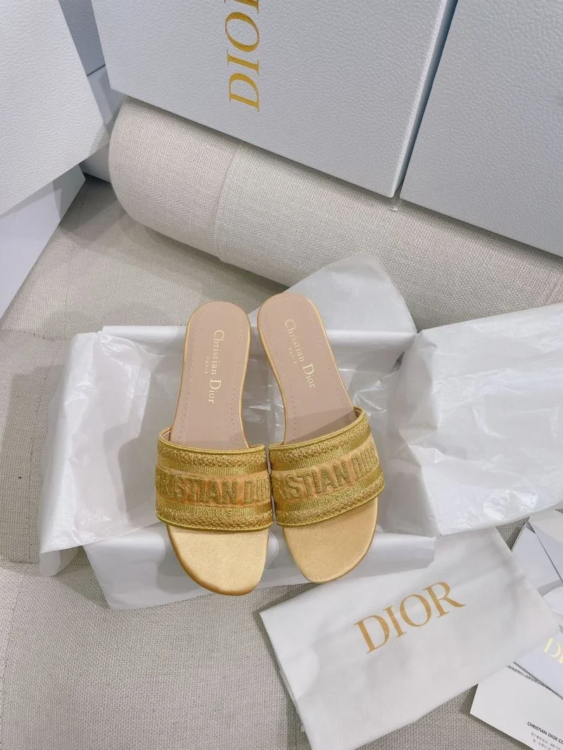RelaxedFit Christian Dior Slippers 21816