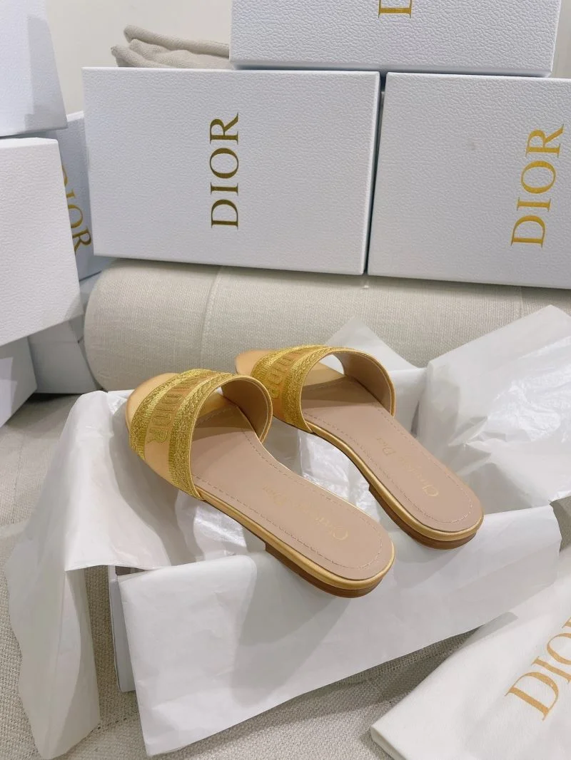 RelaxedFit Christian Dior Slippers 21816