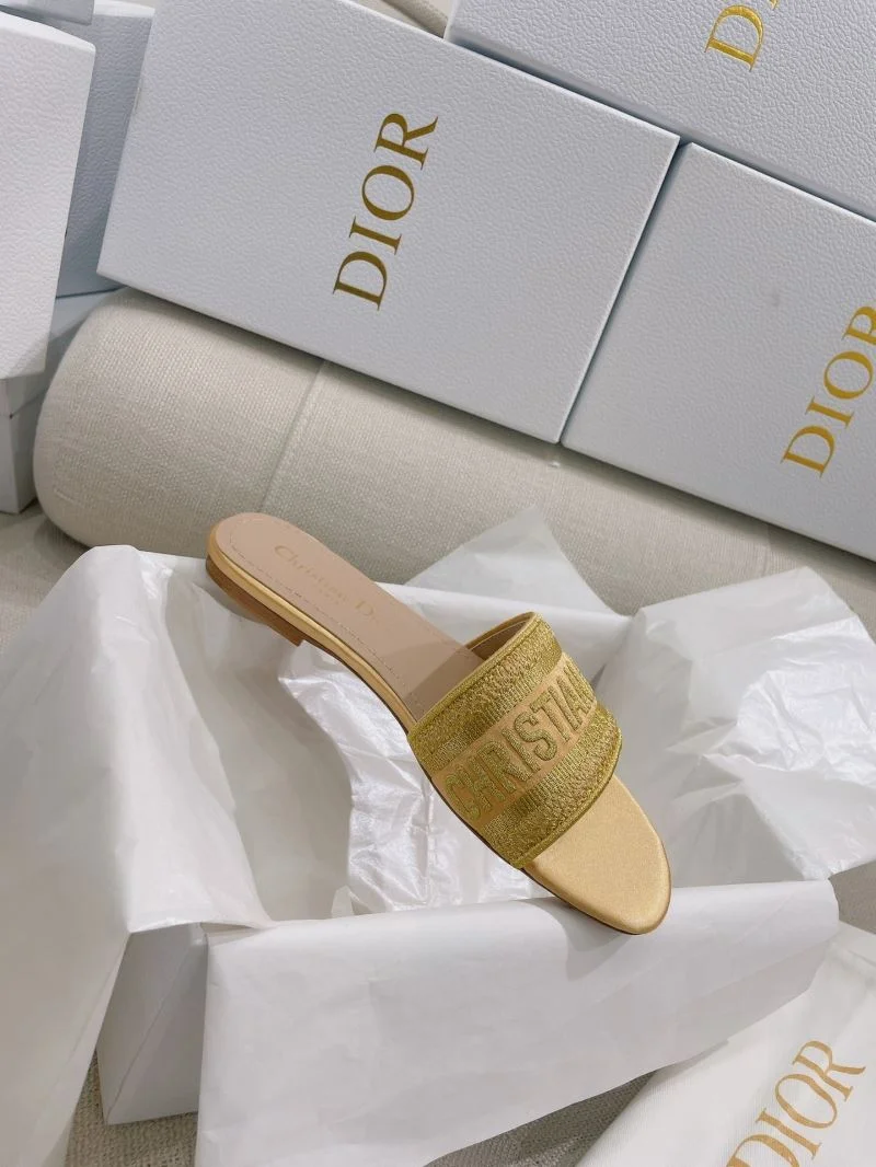 RelaxedFit Christian Dior Slippers 21816