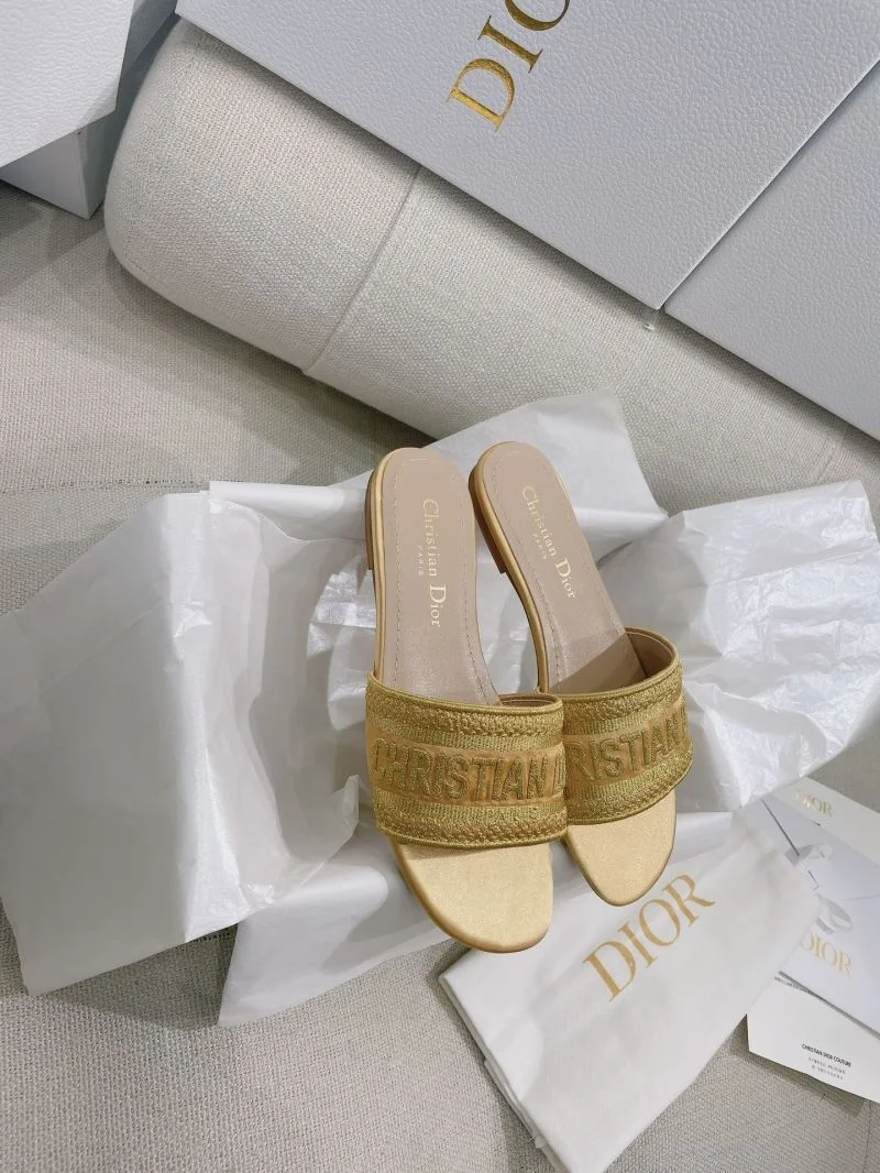 RelaxedFit Christian Dior Slippers 21816