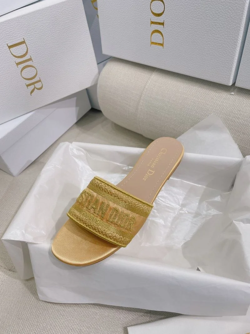 RelaxedFit Christian Dior Slippers 21816