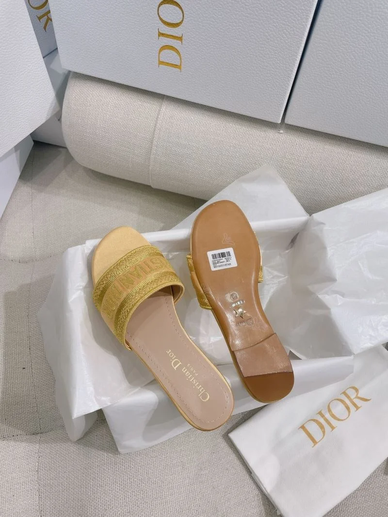 RelaxedFit Christian Dior Slippers 21816