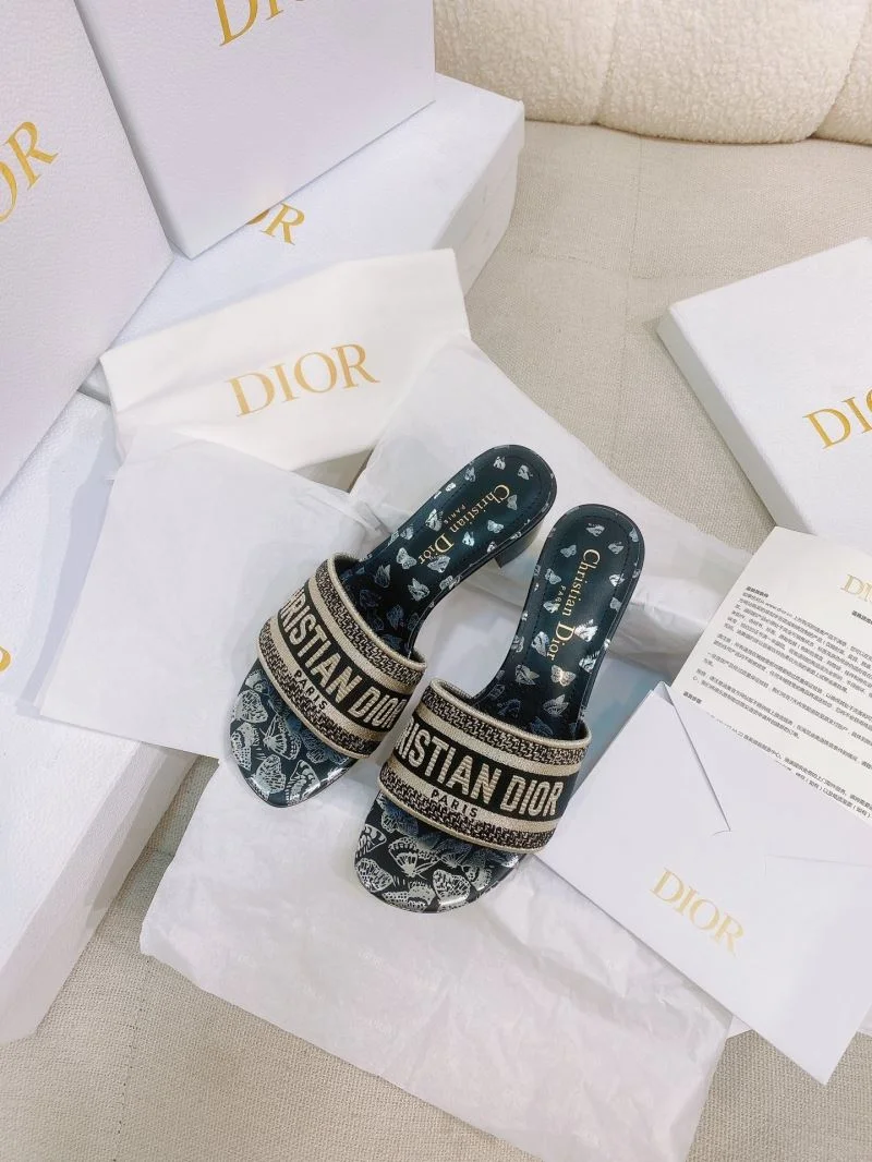 ZipUp Christian Dior Slippers 21809