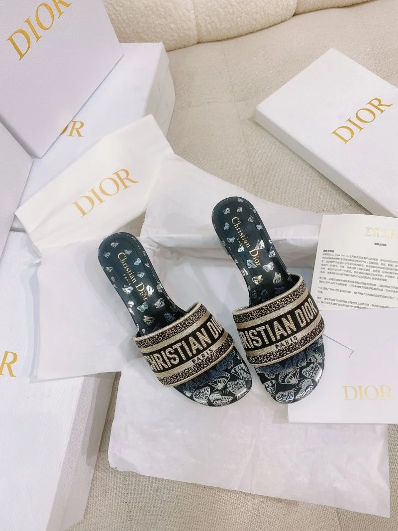 ZipUp Christian Dior Slippers 21809