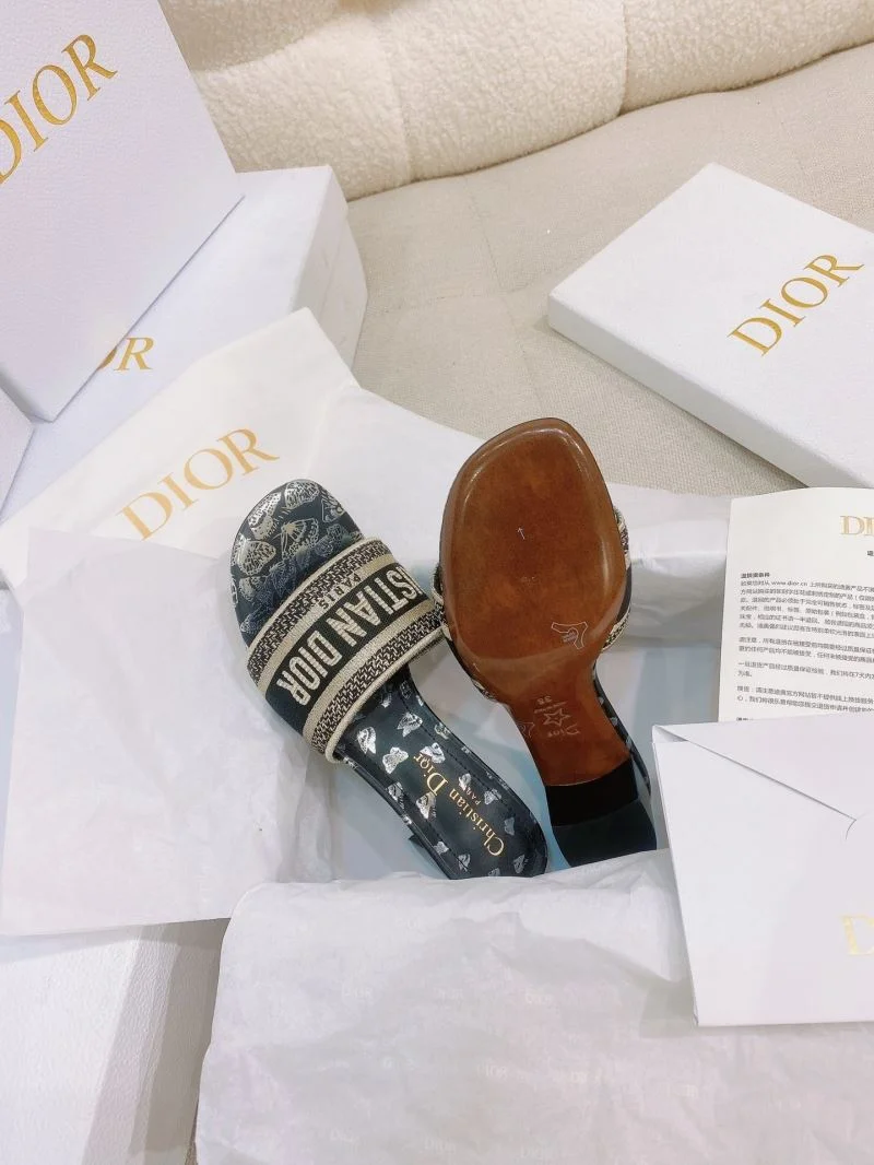 ZipUp Christian Dior Slippers 21809
