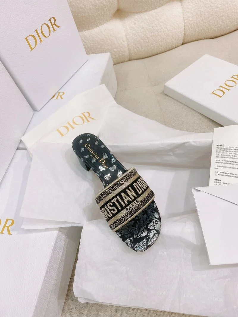 ZipUp Christian Dior Slippers 21809