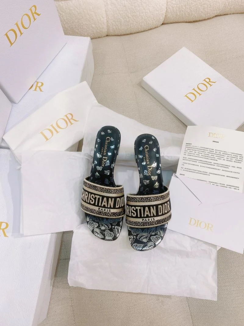 ZipUp Christian Dior Slippers 21809