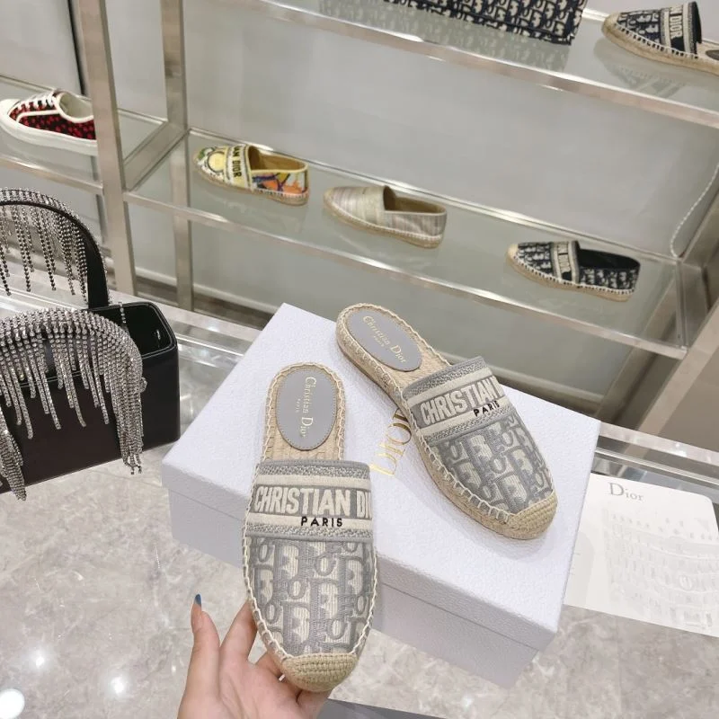 WaterResistant Christian Dior Slippers 21740