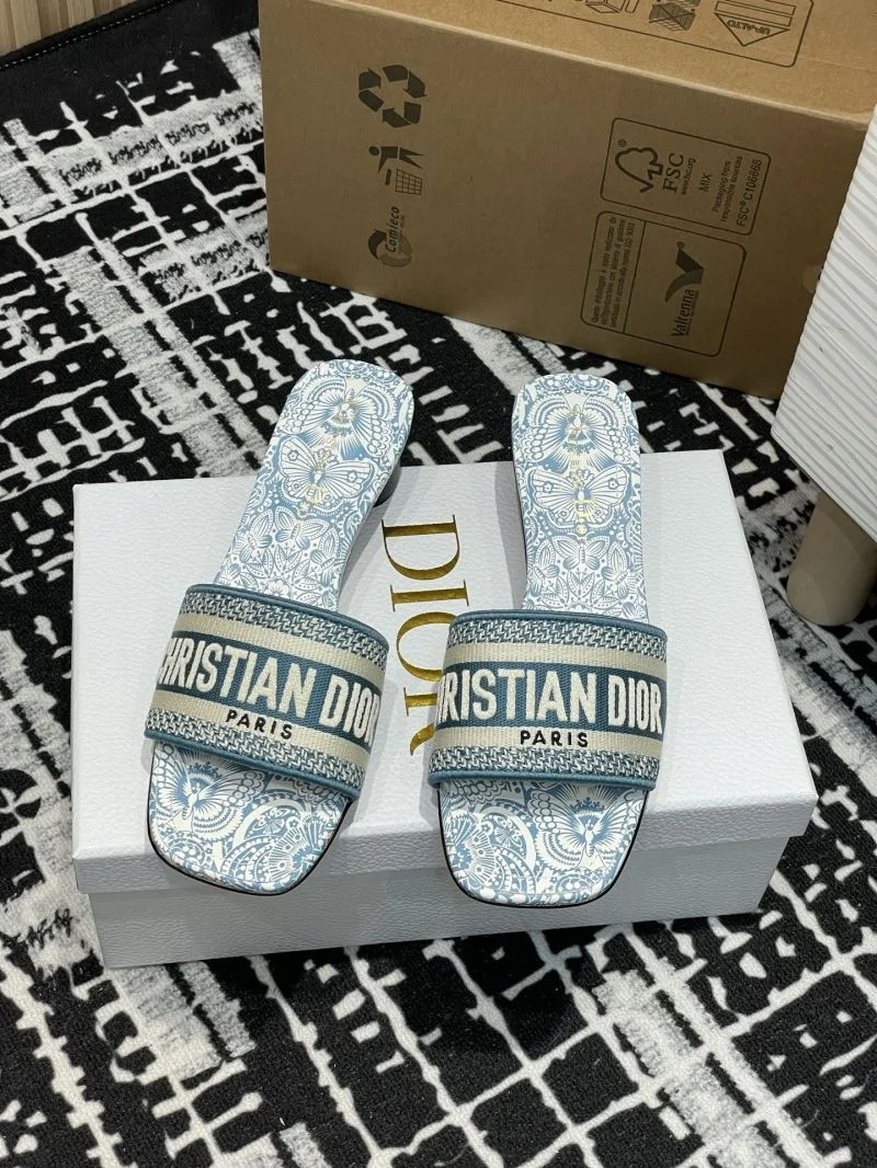 ZipUp Christian Dior Slippers 21739