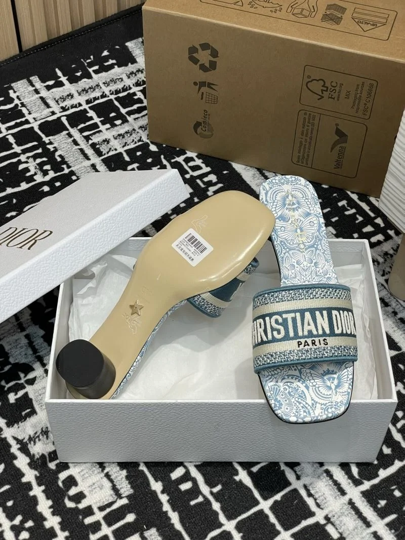 ZipUp Christian Dior Slippers 21739