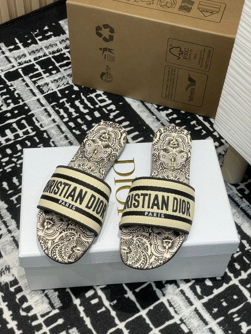 Sleek Christian Dior Slippers 21743