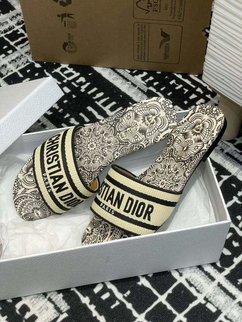 Sleek Christian Dior Slippers 21743