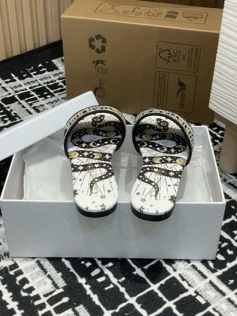 Vibrant Christian Dior Slippers 21727