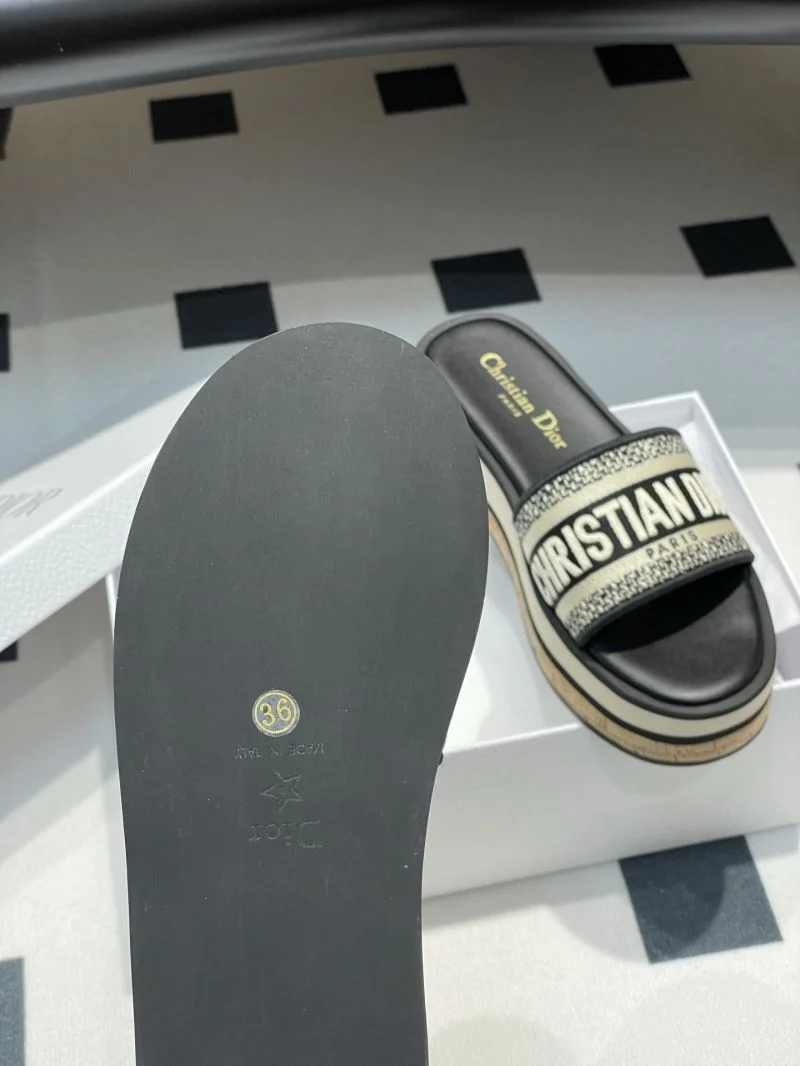 Cozy Christian Dior Slippers 21698