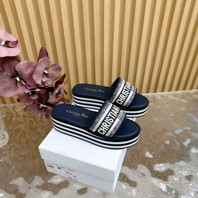 WaterResistant Christian Dior Slippers 21442