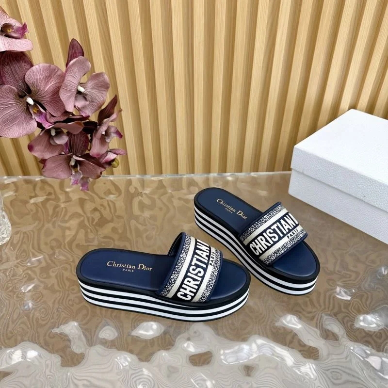 WaterResistant Christian Dior Slippers 21442