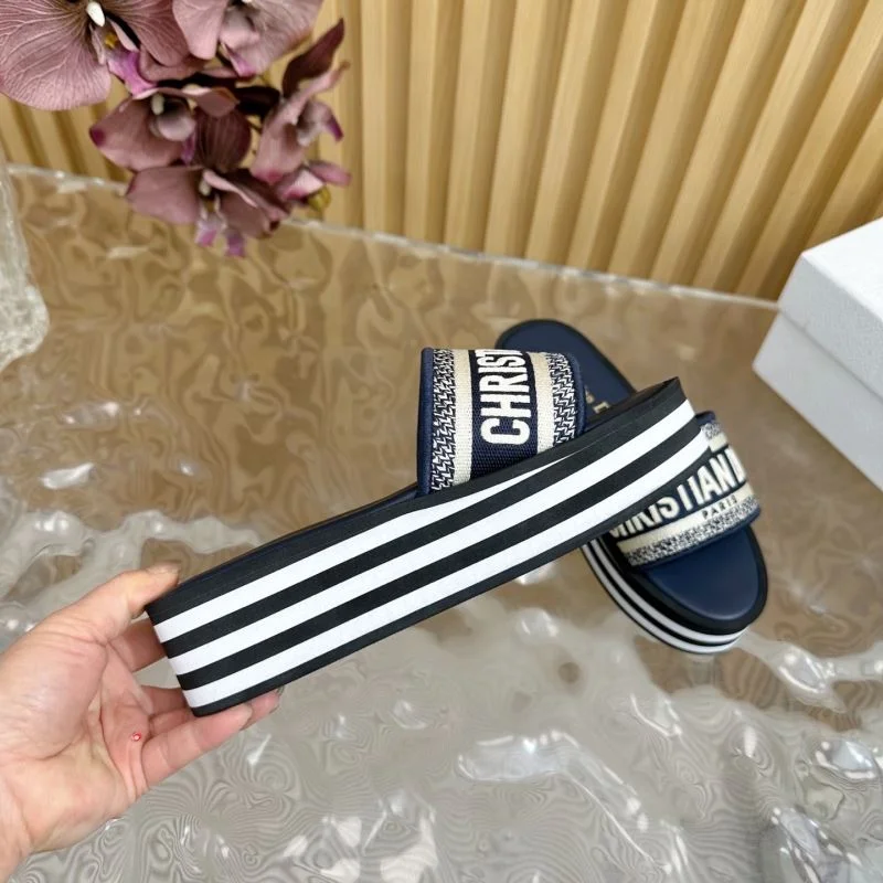 WaterResistant Christian Dior Slippers 21442