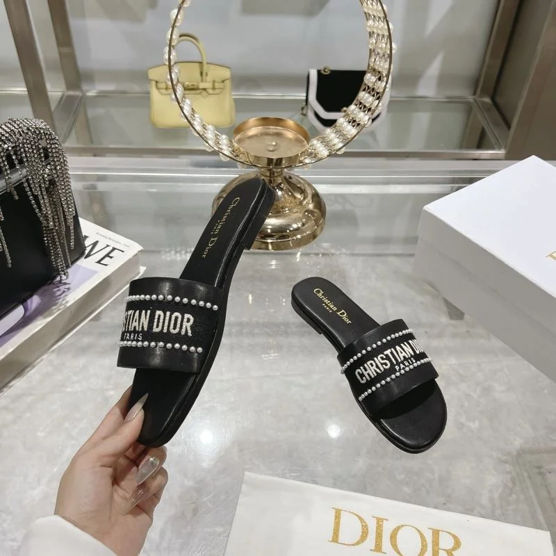 Unique Christian Dior Slippers 21424