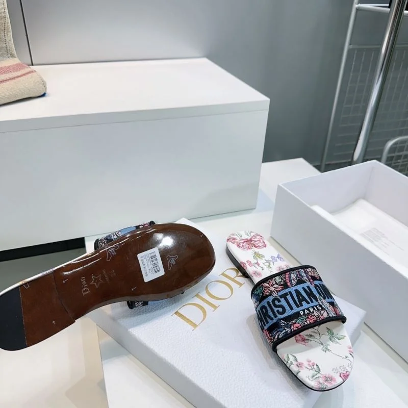 Colorful Christian Dior Slippers 21404