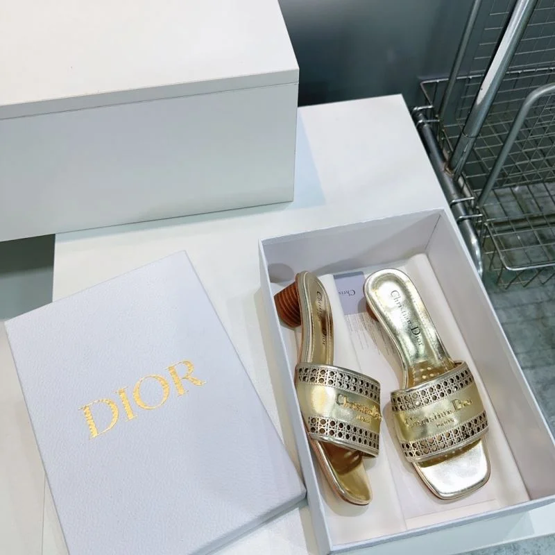 Christian Dior Slippers Colorful 21395