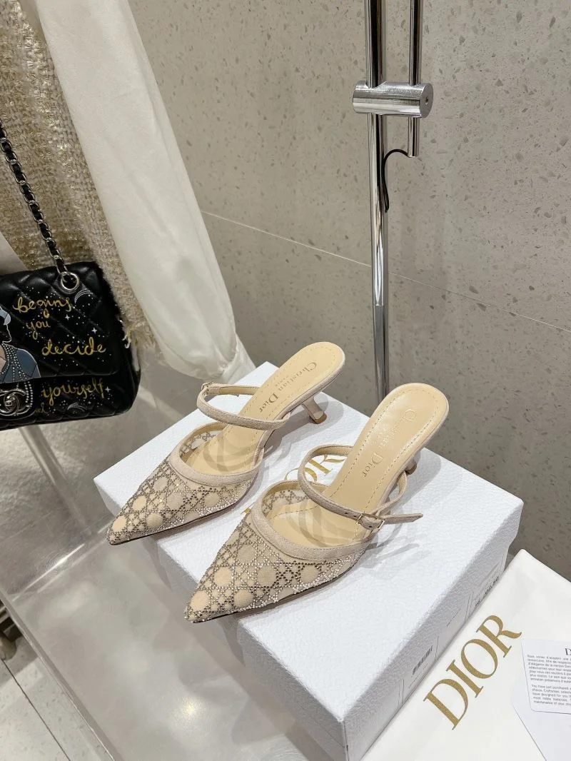 Compact Christian Dior Slippers 22503