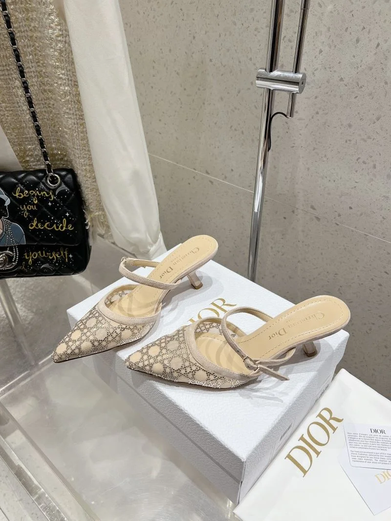 Compact Christian Dior Slippers 22503