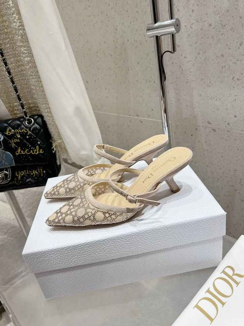 Compact Christian Dior Slippers 22503