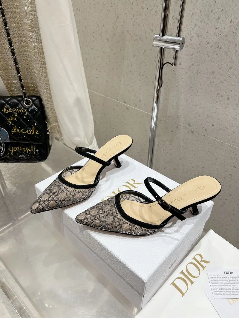 Tailored Christian Dior Slippers 22506