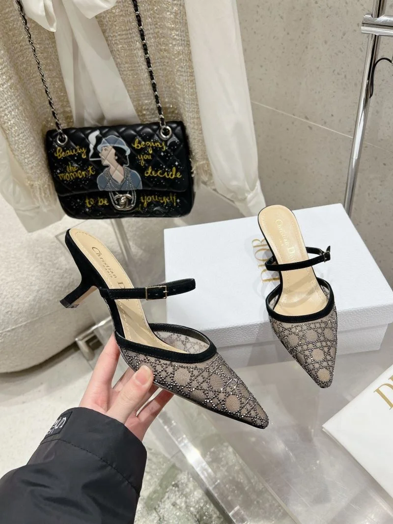 Tailored Christian Dior Slippers 22506