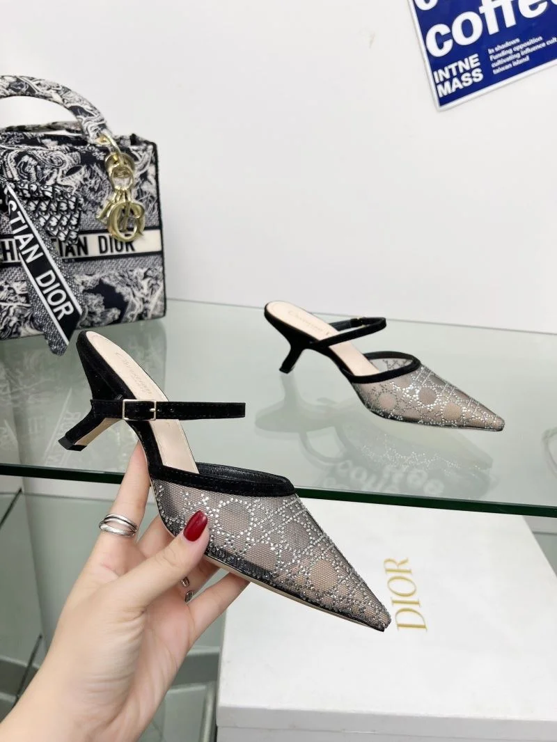 Refined Christian Dior Slippers 22507