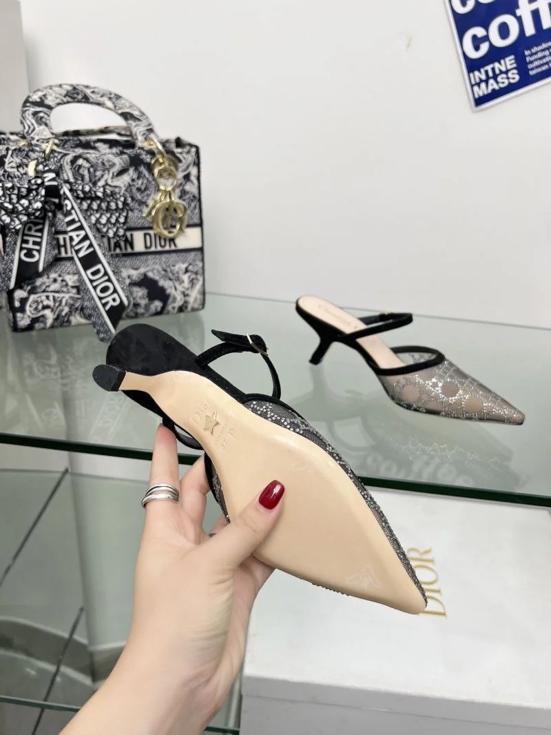 Refined Christian Dior Slippers 22507