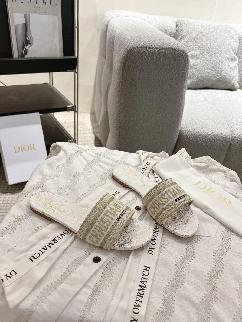 Flexible Christian Dior Slippers 20870