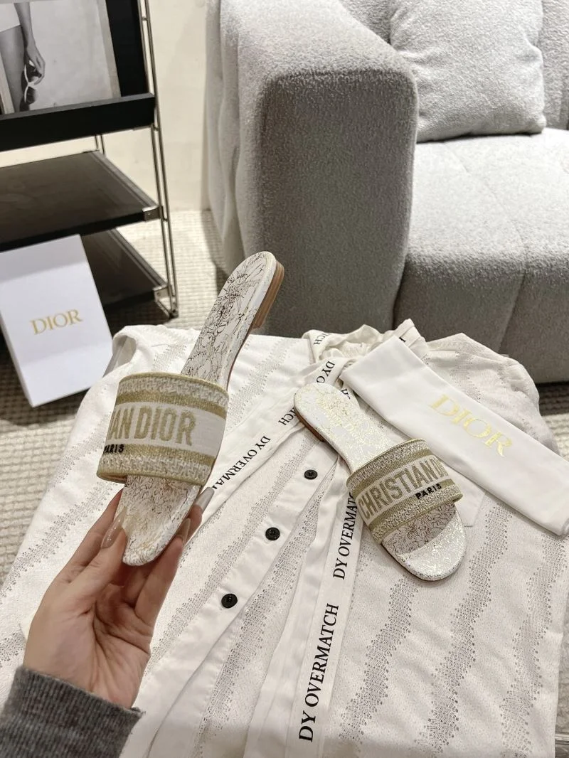 Flexible Christian Dior Slippers 20870
