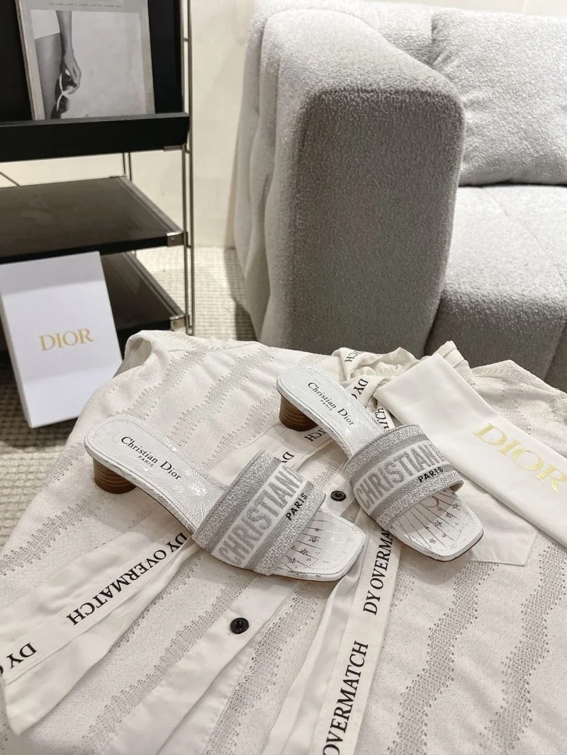 Minimalist Christian Dior Slippers 20831