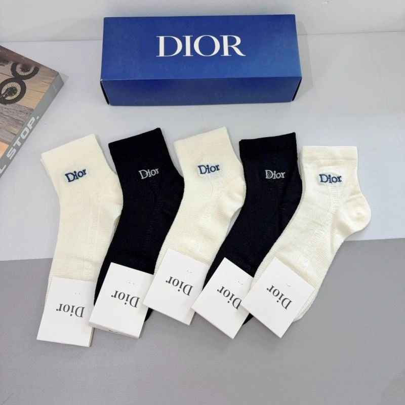 MoistureWicking Christian Dior Socks 273350