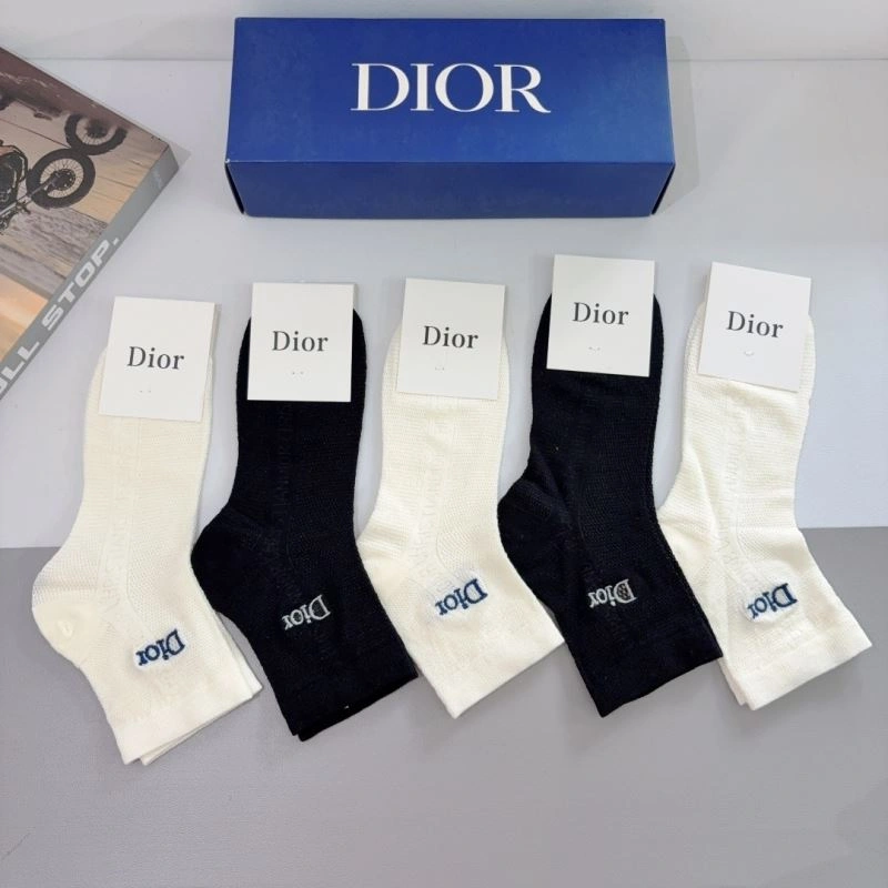 MoistureWicking Christian Dior Socks 273350
