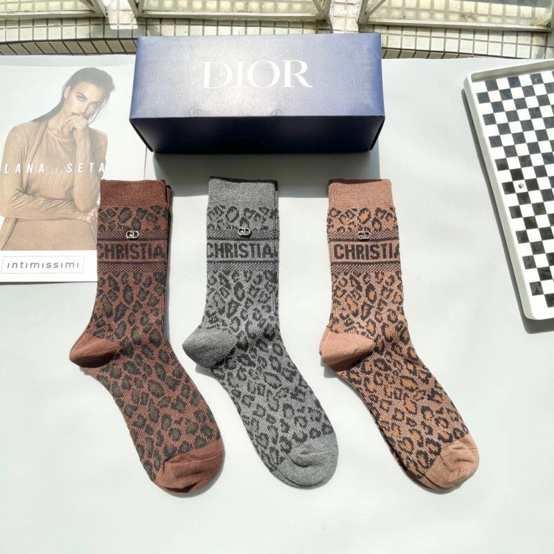 Christian Dior Socks Durable 273881